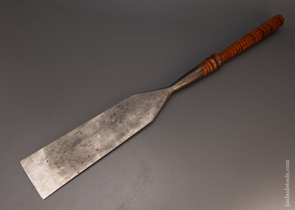 Stunning Tiger Maple Handled 4 Inch Timber Framing Slick - 113573