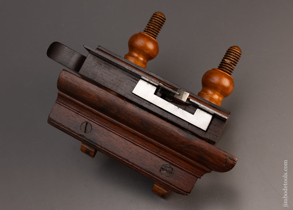 Fine AUBURN TOOL CO. Solid Rosewood Handled Plow Plane - 113574