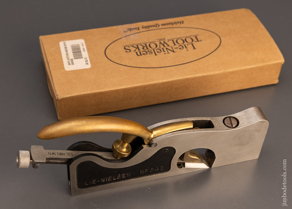 LIE NIELSEN No. 042 Shoulder Plane Near Mint in Box - 113576