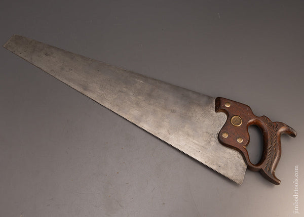 DISSTON D-15 Rosewood Handle Hand Saw - 113604