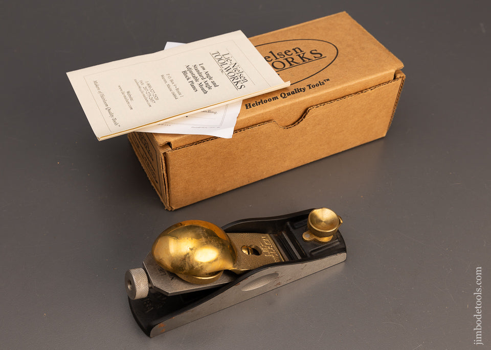 Discontinued LIE NIELSEN No. 9 1/2 Block Plane Near Mint in Box - 113609