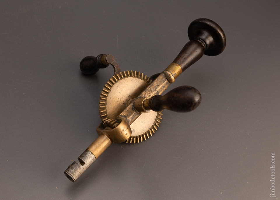 Beautiful Brass Framed Hand Drill - 113636
