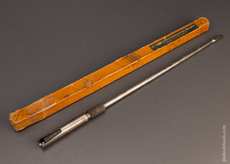 STANLEY No. 180 Bit Extension Holder Near Mint in Box - 113644