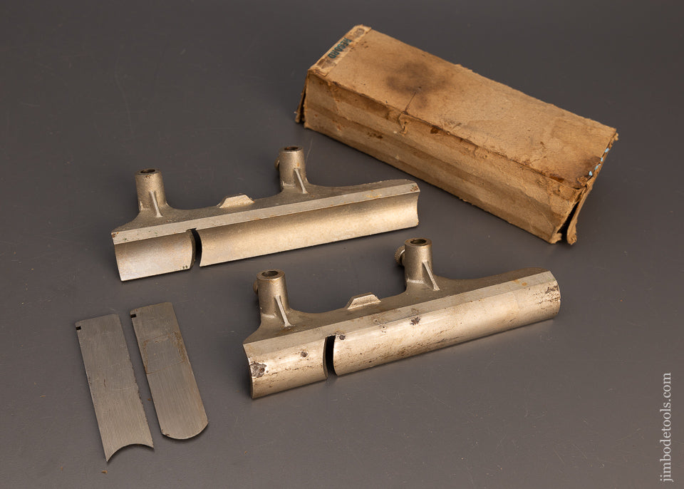 RECORD No. 12 Hollow & Round Bottoms with Cutters for STANLEY No. 45 and RECORD No. 405 Planes Mint in Box - 113653