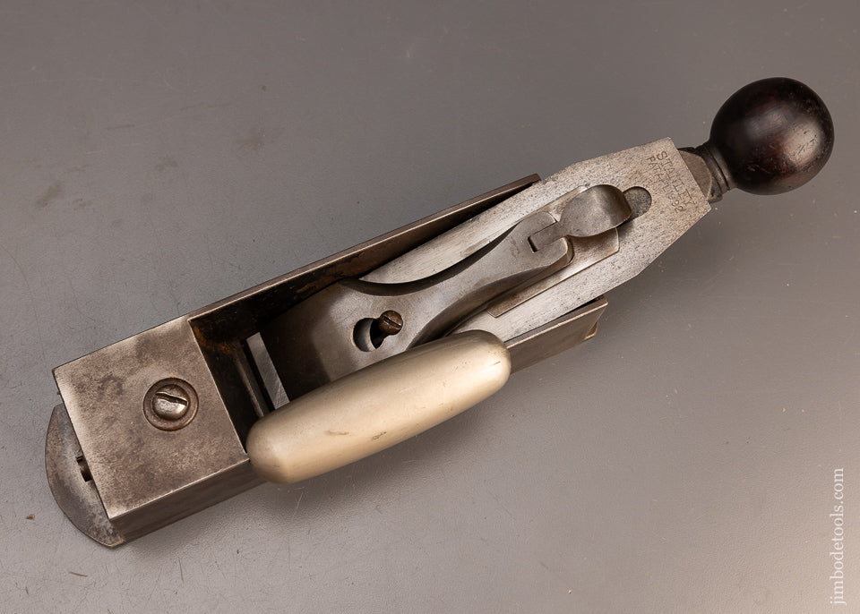 Spectacular STANLEY No. 9 Piano Maker’s Miter Plane with Hot Dog Handle - 113663