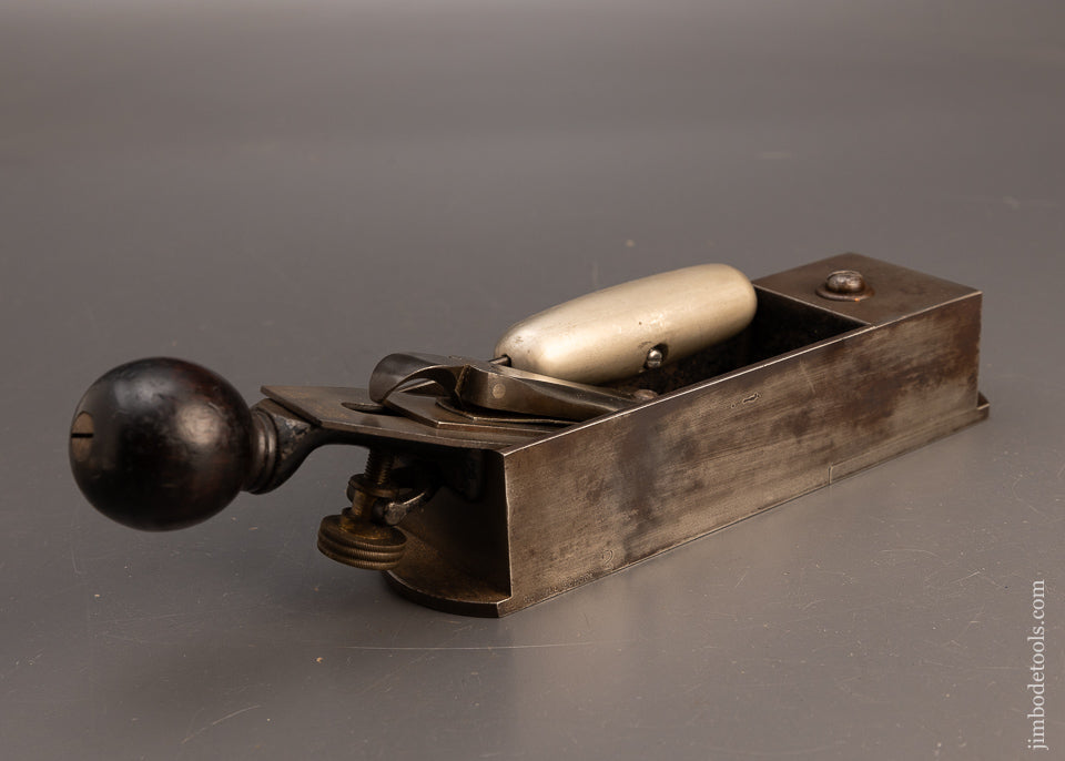 Spectacular STANLEY No. 9 Piano Maker’s Miter Plane with Hot Dog Handle - 113663