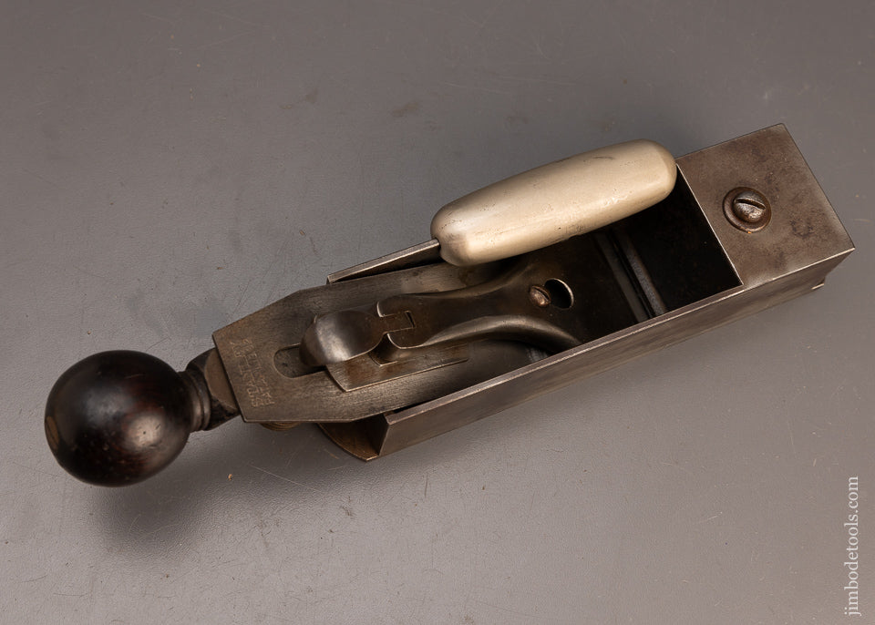 Spectacular STANLEY No. 9 Piano Maker’s Miter Plane with Hot Dog Handle - 113663