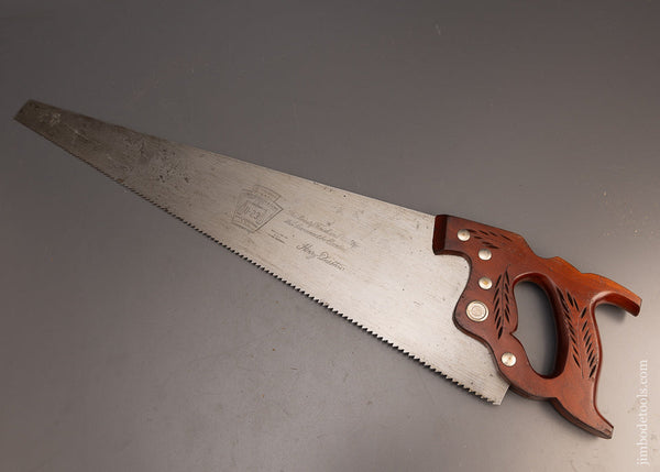 Extra Fine DISSTON D-23 Hand Saw Just Sharpened - 113681
