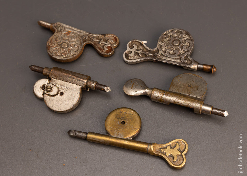 5 Fancy Patented Speed Indicators - 113687