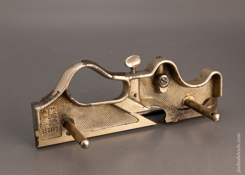 100% Complete STANLEY No. 444 Dovetail Plane in its Original Chestnut Box - 113713
