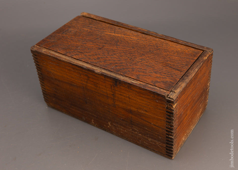 100% Complete STANLEY No. 444 Dovetail Plane in its Original Chestnut Box - 113713