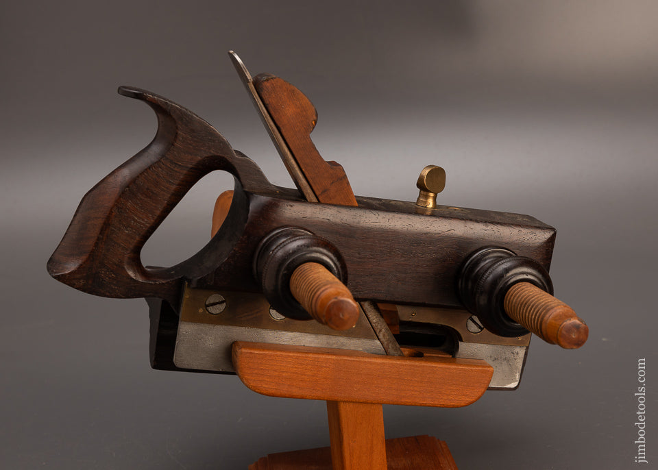 Fine OHIO TOOL CO. No. 104 Solid Rosewood Plow Plane - 113740