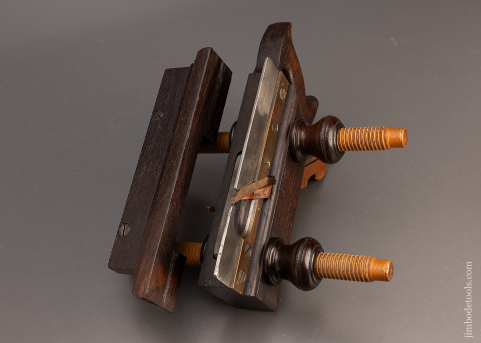 Fine OHIO TOOL CO. No. 104 Solid Rosewood Plow Plane - 113740