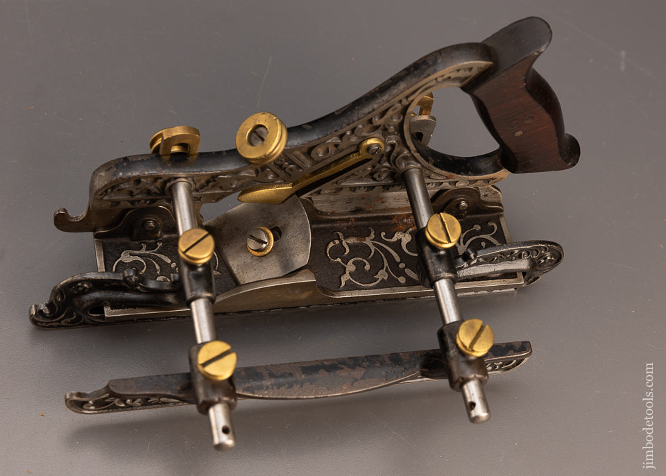 Fine STANLEY MILLERS FALLS PATENT No. 41 Combination Plow & Filletster Plane - 113742