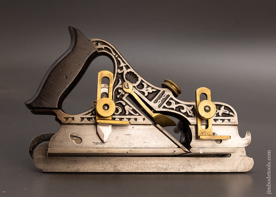 Fine STANLEY MILLERS FALLS PATENT No. 41 Combination Plow & Filletster Plane - 113742