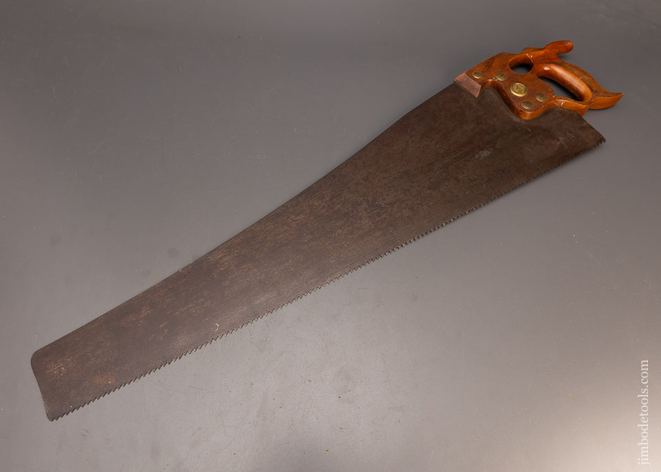 Extra Fine BISHOP No. 8 Thumb Hole Hand Saw 28 Inch Rip - 113759