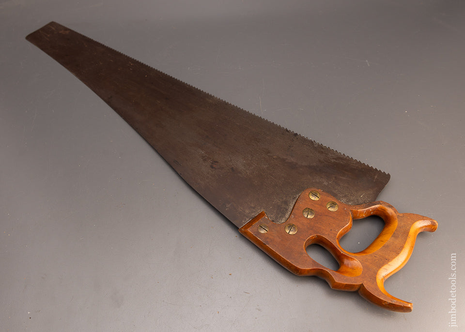 Extra Fine BISHOP No. 8 Thumb Hole Hand Saw 28 Inch Rip - 113759