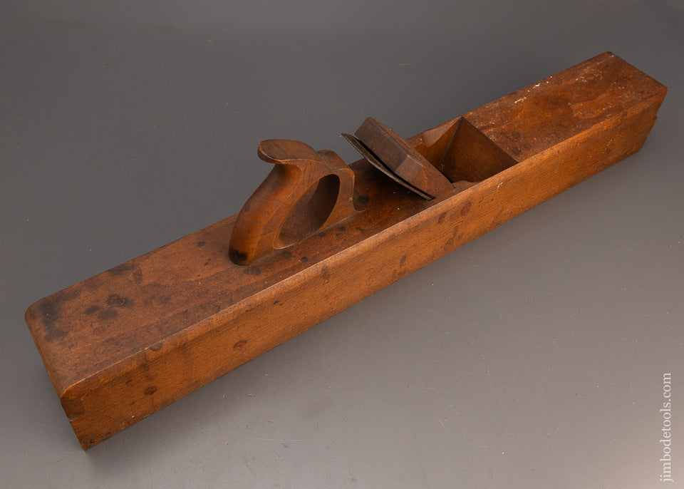 Spectacular Near Mint Massive 26 Inch Wooden Jointer Plane by NELSON 1750-1868 - 113804