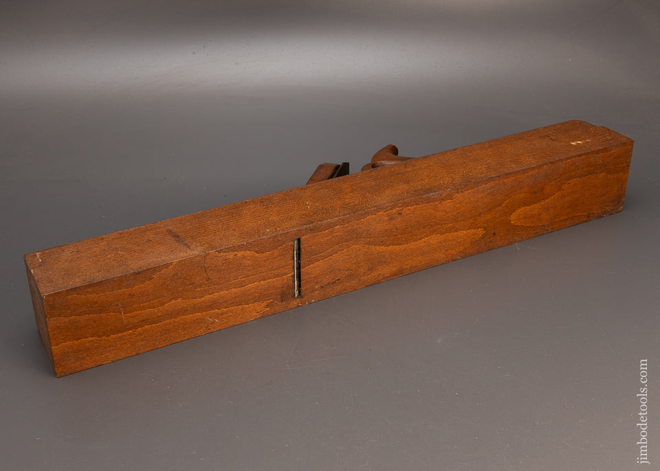 Spectacular Near Mint Massive 26 Inch Wooden Jointer Plane by NELSON 1750-1868 - 113804