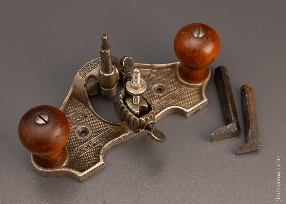 100% Complete STANLEY No. 71 Router Plane - 113807