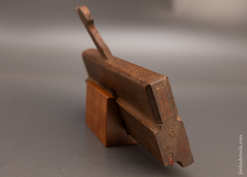 Crisp Fine Yellow Birch 18th Century 3/8 Side Bead Moulding Planes by JO FULLER PROVIDENCE - 113835