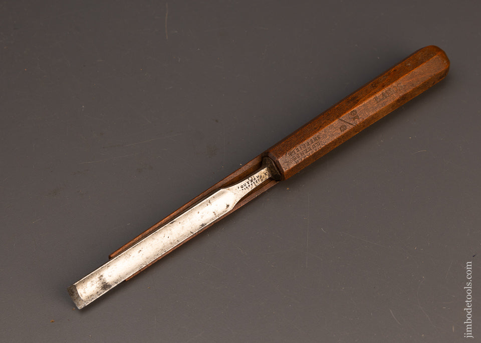 Fine 1/2 Inch Sash Coping Gouge with Gauge Handle by MOUTRAM / TURNER - 113930