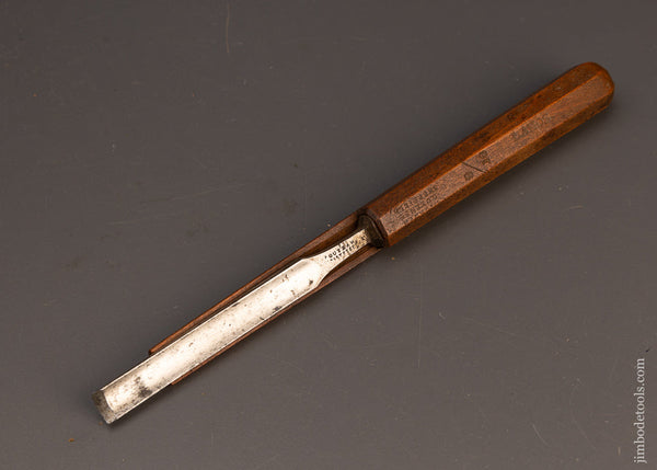 Fine 1/2 Inch Sash Coping Gouge with Gauge Handle by MOUTRAM / TURNER - 113930