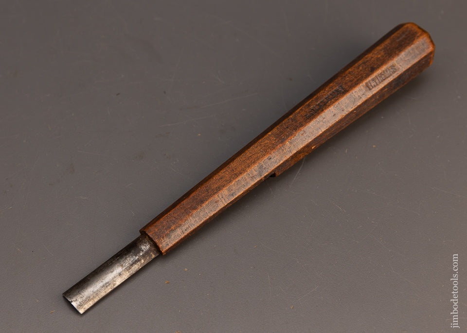Rare 5/8 Inch Sash Coping Gouge with Gauge Handle by Marsden Bros. - 1 ...