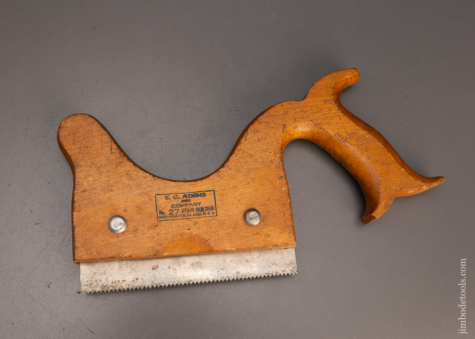 ATKINS No. 27 Stair Saw Near Mint - 113952