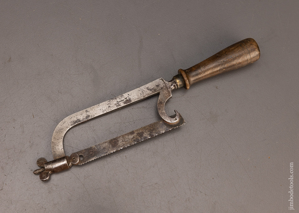 Wonderful P.S. STUBBS 3 Inch Framed Saw with Buffalo Horn Handle - 113957