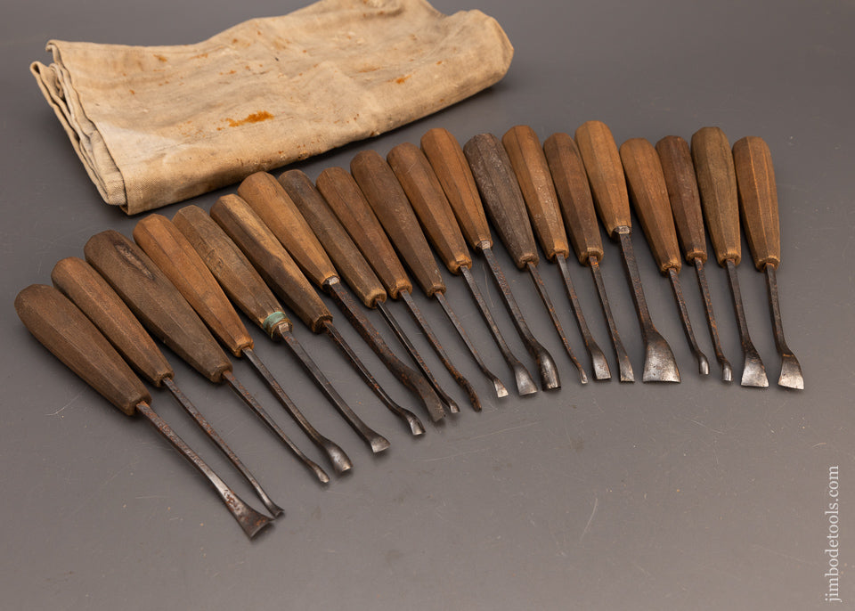 Chisel Minus 20 Fine Detail Carving Chisels All by C. MAIER - 113981 – Jim Bode Tools