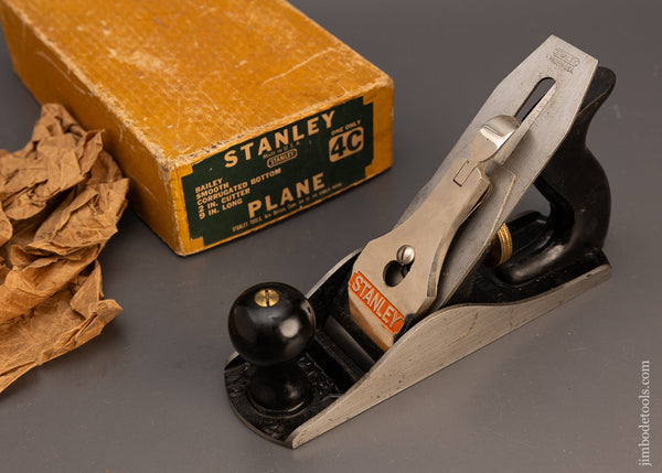 STANLEY No. 4C Smooth Plane Mint in the Box - 113999