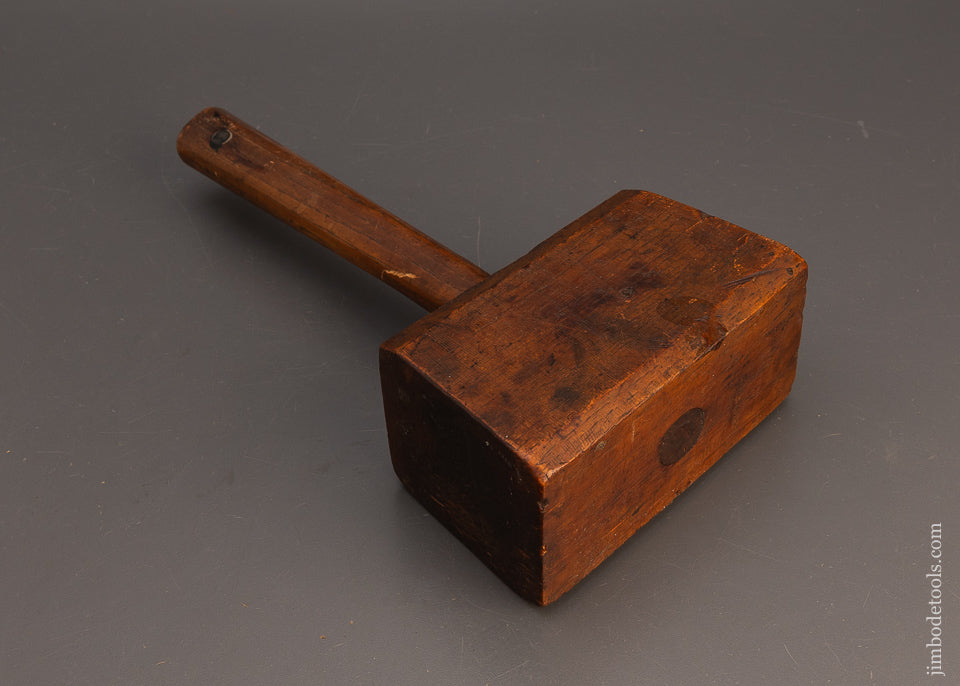 Excellent 2 Pound 5 Ounce Lignum Vitae Timber Framer’s Mallet - 114023