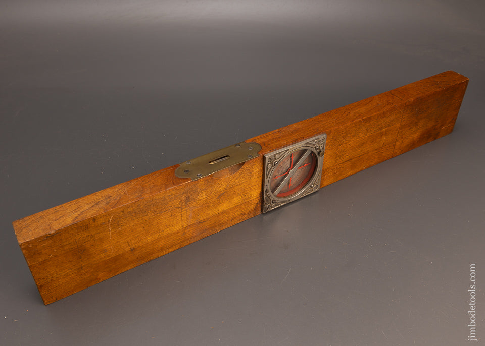 Rare MELLICK PATENT DEC. 3, 1889 Inclinometer & Level - 114027
