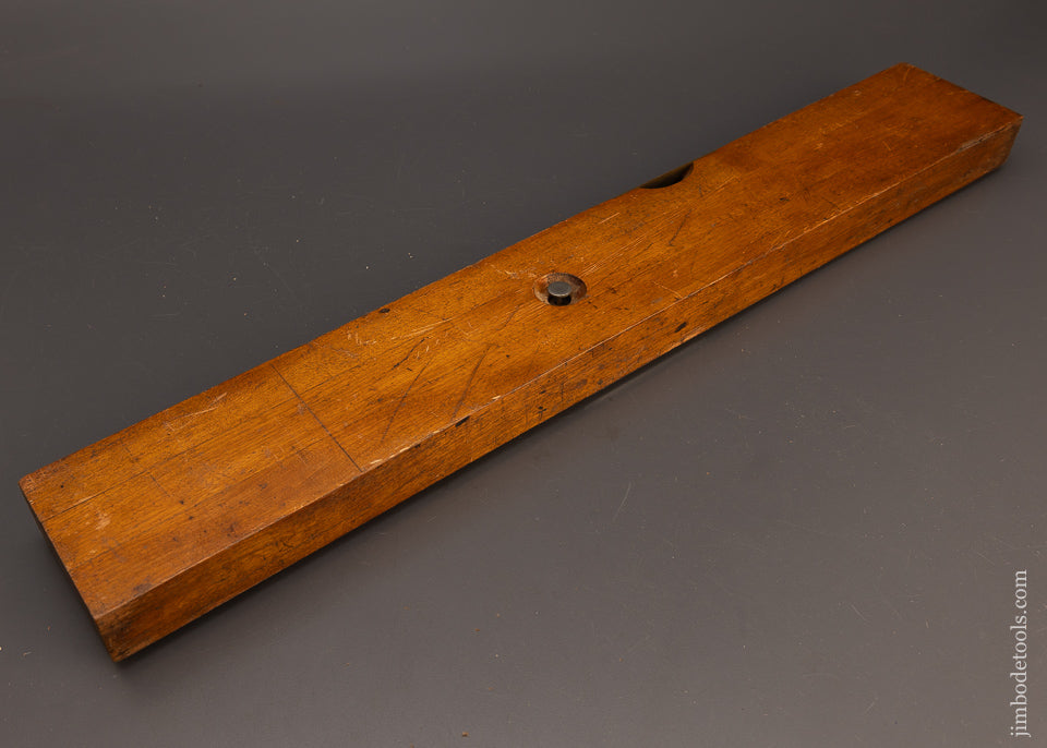 Rare MELLICK PATENT DEC. 3, 1889 Inclinometer & Level - 114027