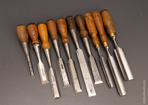 10 Good Sharp Woodworking Chisels - 114038