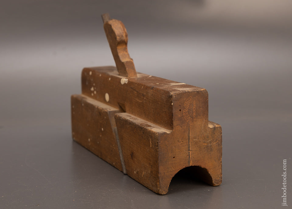 JUMBO 1 3/4 Inch Double Iron Nosing Plane UNION FACTORY H. CHAPIN - 114061