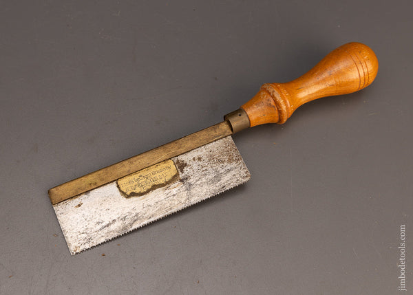 Extra Fine 5 Inch Brass Back Dovetail Saw by ROBERTS & LEE LONDON - 114063