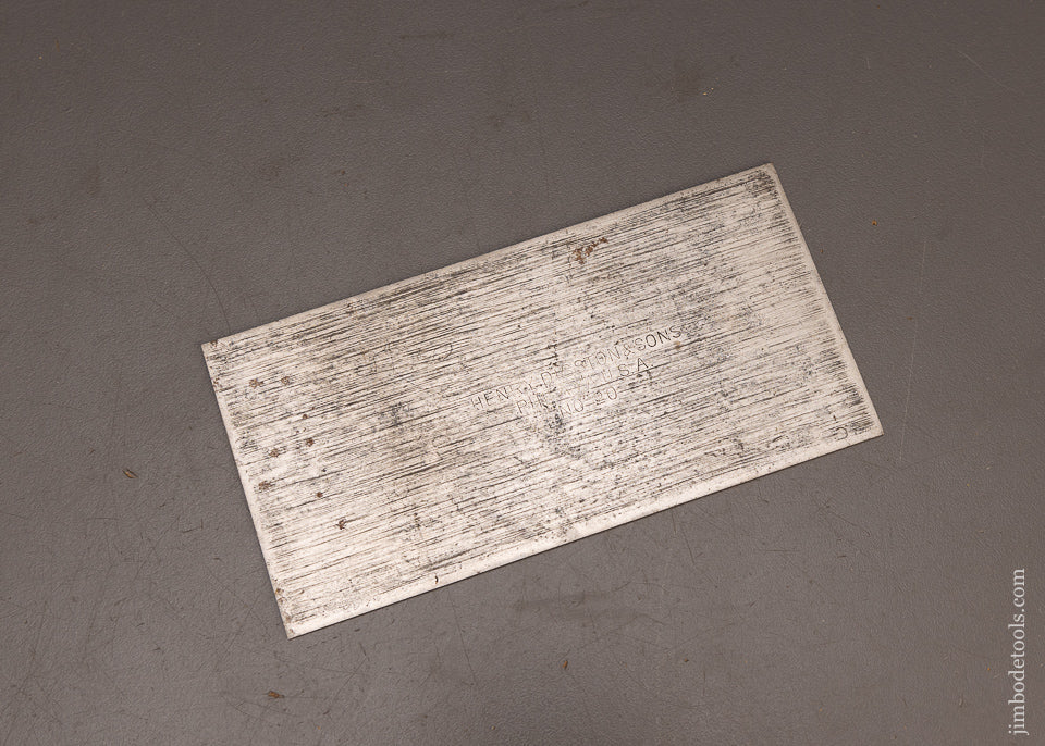 DISSTON No. 20 Card Scraper 5 x 2 1/2 Inches - 114089