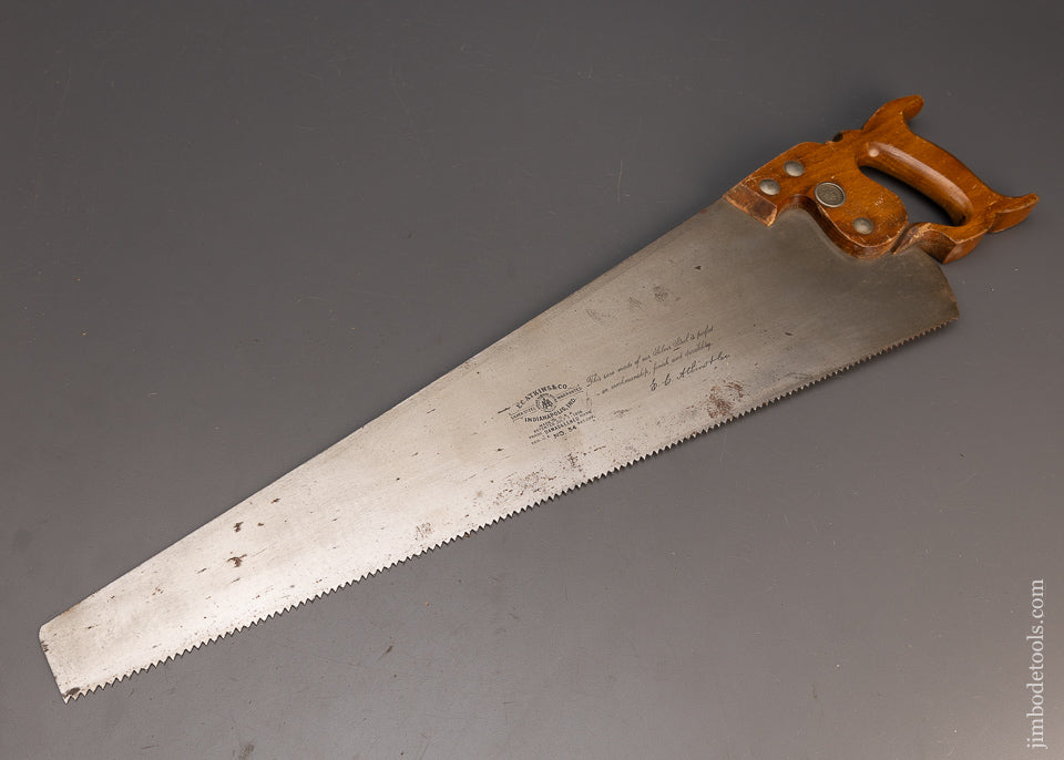 New Old Stock Unused ATKINS No. 54 Hand Saw - 114156