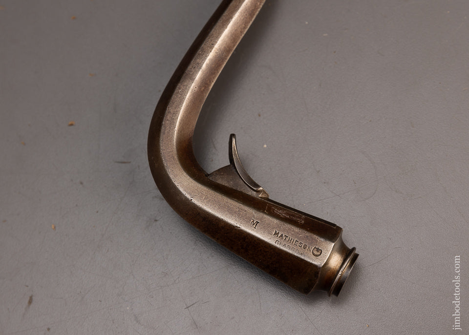 Fantastic MATHIESON Scotch Pattern Bit Brace - 114170