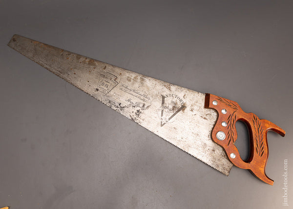 Straight & Sharp DISSTON D-15 Victory Hand Saw - 114185
