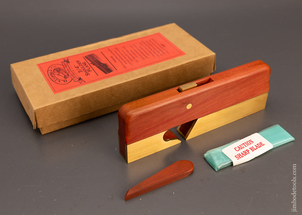 Mint in Box H.N.T. GORDON Pink Ivory 3/4 Inch Shoulder Plane - 114243