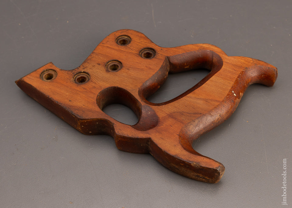 Fine HENRY DISSTON D-8 Thumbhole Saw Handle - 114251