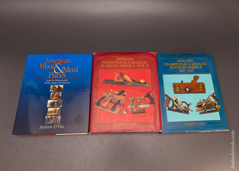 3 Great Volumes on Patented Planes Hard Cover BOOKS - 114287