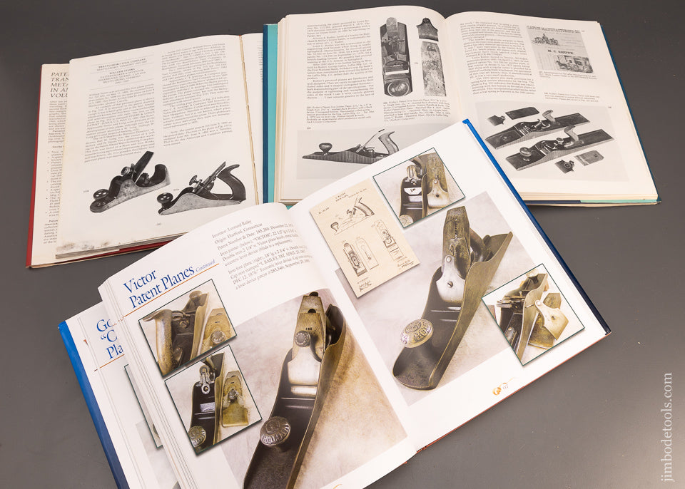 3 Great Volumes on Patented Planes Hard Cover BOOKS - 114287