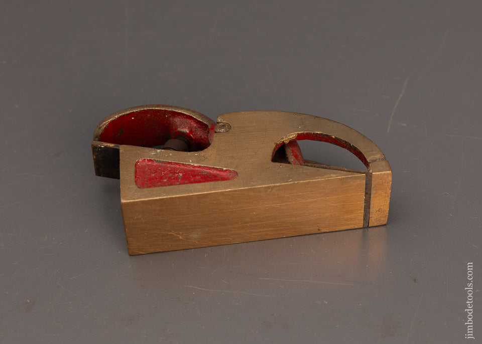 Solid Brass Low Angle Bull Nose Plane by GRANBY - 114320