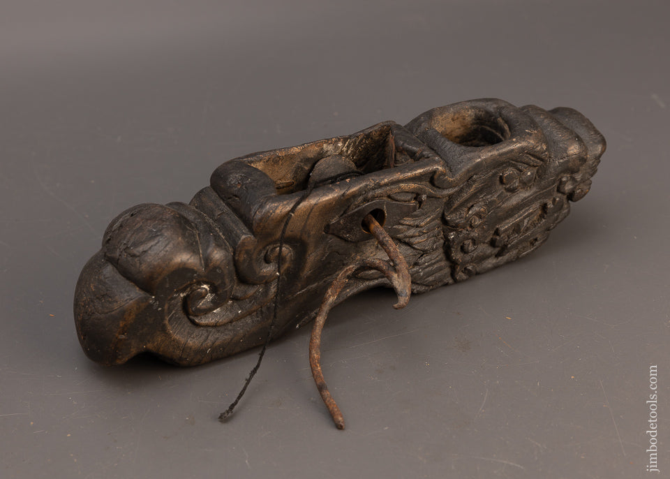 真作/無心庵主人/桃花に人物画賛/布袋屋掛軸HC-270 真作/無心庵主人/桃花に人物画賛/布袋屋掛軸HC-270