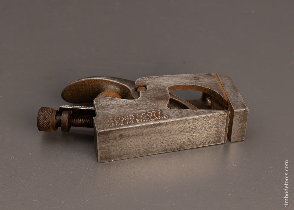 RECORD No. 077 Bull Nose Low Angle Shoulder Plane - 114345