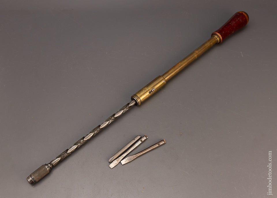 Fine Working YANKEE No. 131A Automatic Screwdriver with 3 Bits - 114365